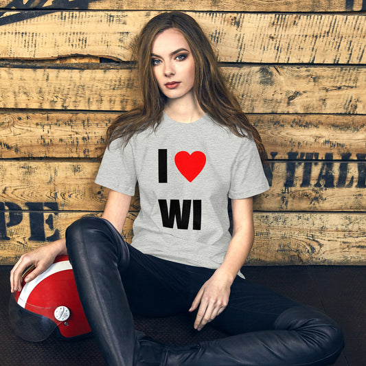 I love WI T-Shirt