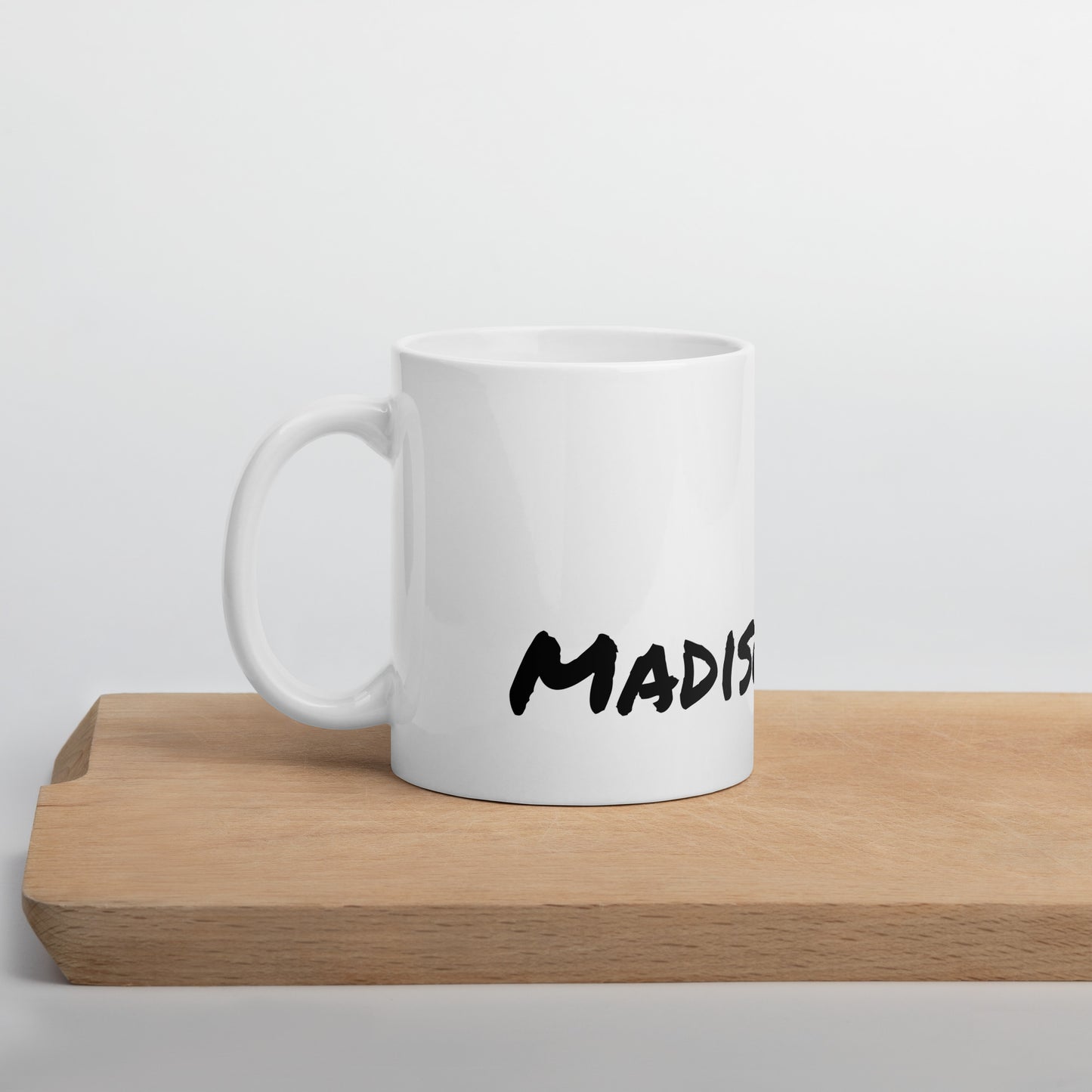 White Madison, WI Mug