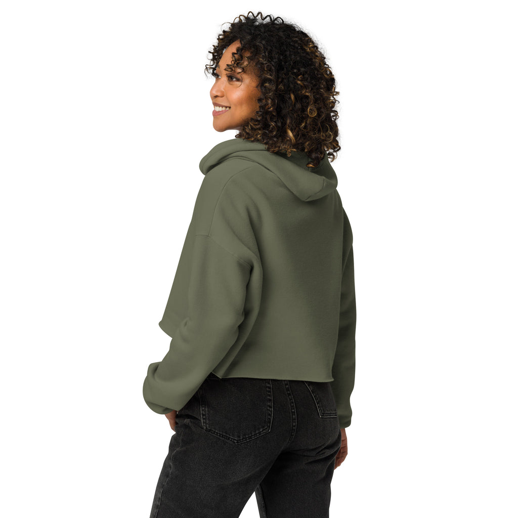 Basic Madison, WI Crop Hoodie