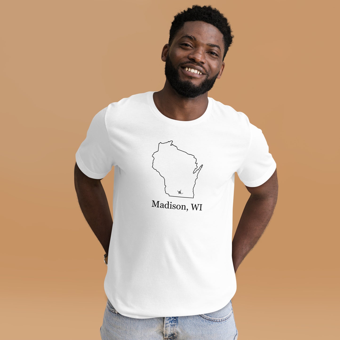 Madison yarn and needles T-shirt